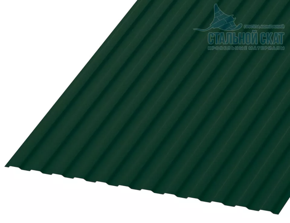 Фото: Профнастил МП10 х 1100 - A (PURMAN-20-6005-0.5) в Серпухове