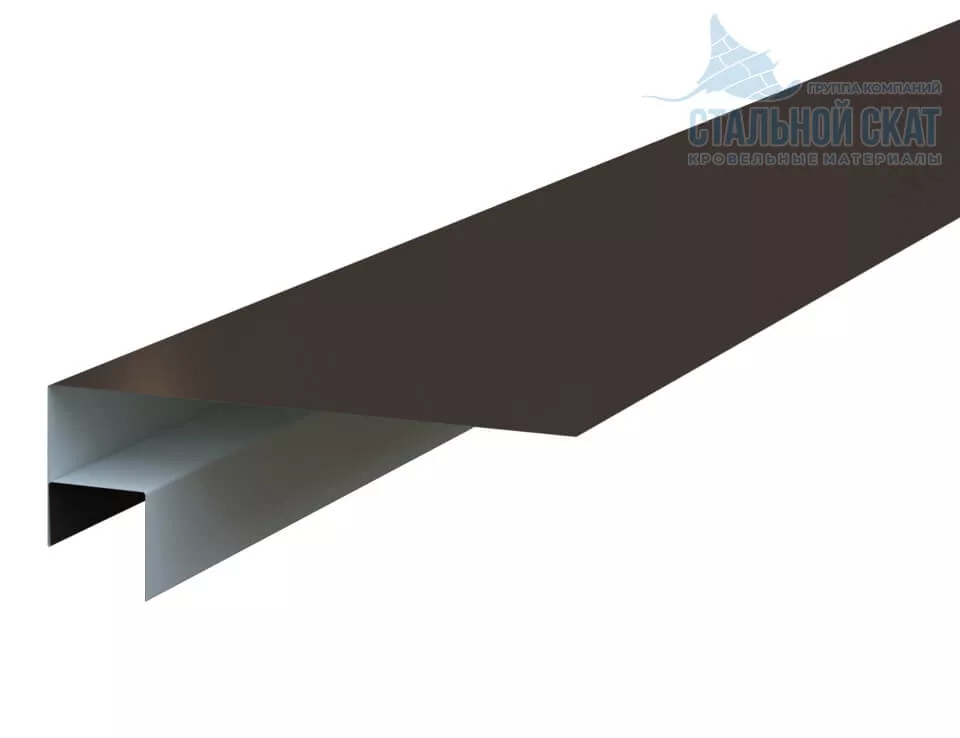 Фото: Планка откоса сложная FASTCLICK 175х34х3000 (PURETAN-20-RR32-0.5) в Серпухове