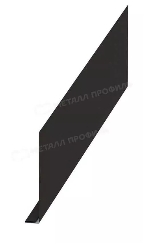 Фото: Планка карнизного свеса 250х50х2000 (VALORI-20-DarkBrown-0.5) в Серпухове