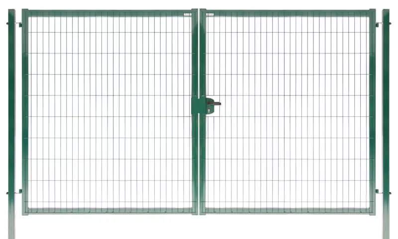 Фото: Ворота Medium New Lock 1,53х3,5 RAL 6005 в Серпухове