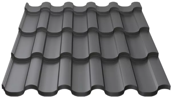 Металлочерепица МП Монтекристо-M (PURETAN-20-RR23-0.5) в Серпухове