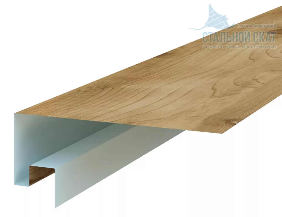 Фото: Планка откоса сложная 3D Woodstock 230х75х2000 (ECOSTEEL_T-01-Сосна-0.5) в Серпухове