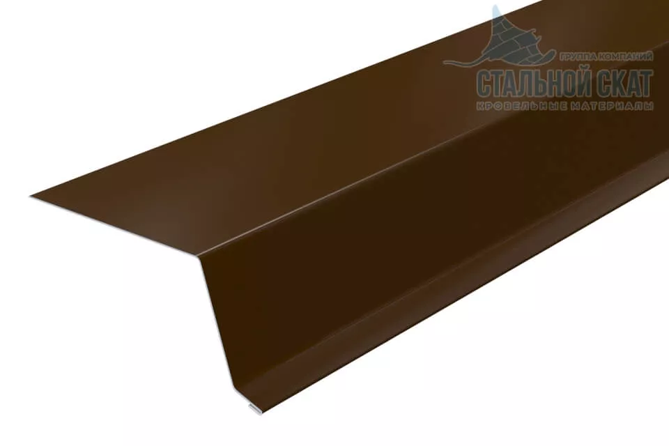 Планка капельник 79х55х2000 (Steelmatt-20-8017-0.4) в Серпухове