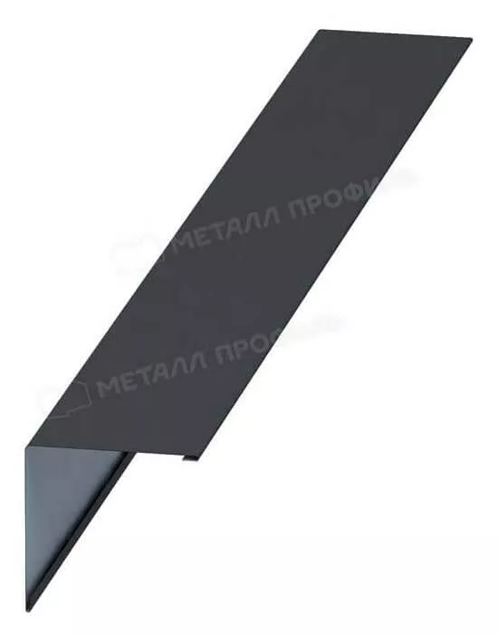 Планка угла наружного 115х115х2000 (Steelmatt-20-7024-0.4) в Серпухове