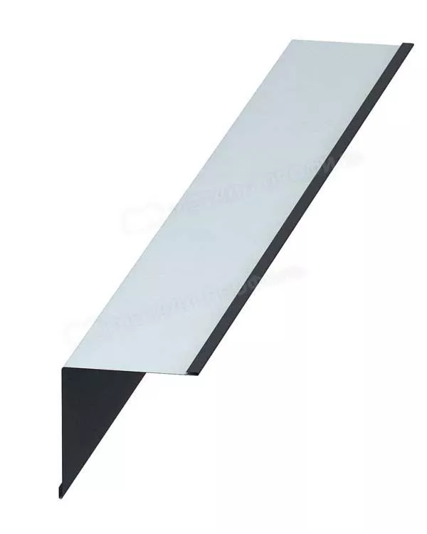 Планка угла внутреннего 115х115х2000 (Steelmatt-20-7024-0.4) в Серпухове