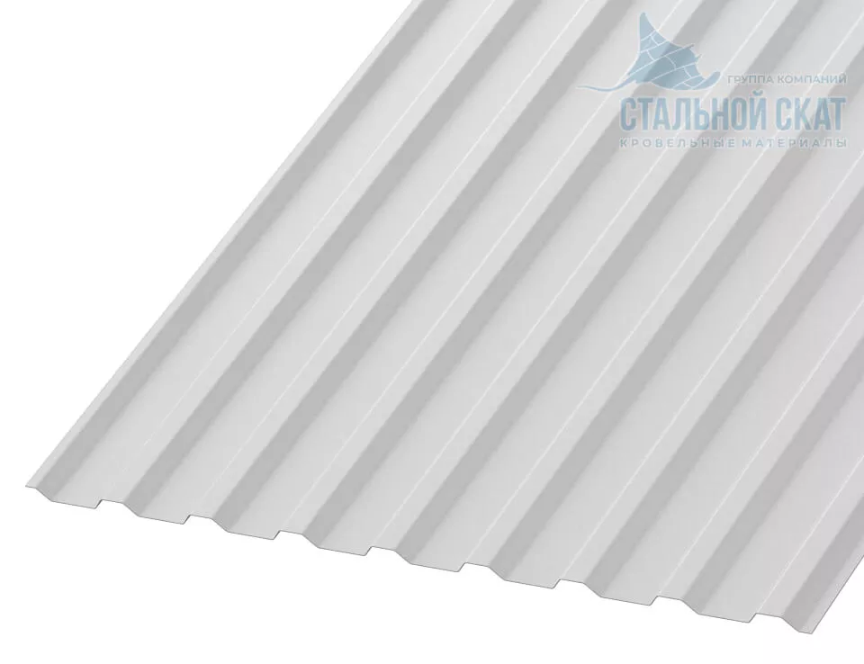 Фото: Профнастил МП20 х 1100 - B (ПЭ-01-9010-0.45) в Серпухове