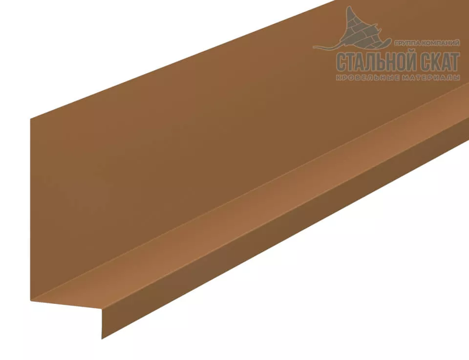 Планка примыкания боковая FASTCLICK 150х65х2000 (PURMAN-20-Argillite-0.5) в Серпухове