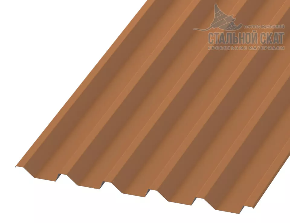 Профнастил С44 х 1000 - A (PURMAN-20-Argillite-0.5) в Серпухове