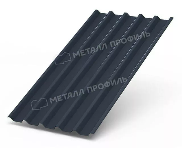 Фото: Профнастил С44 х 1000 - A NormanMP (ПЭ-01-7016-0.5) в Серпухове