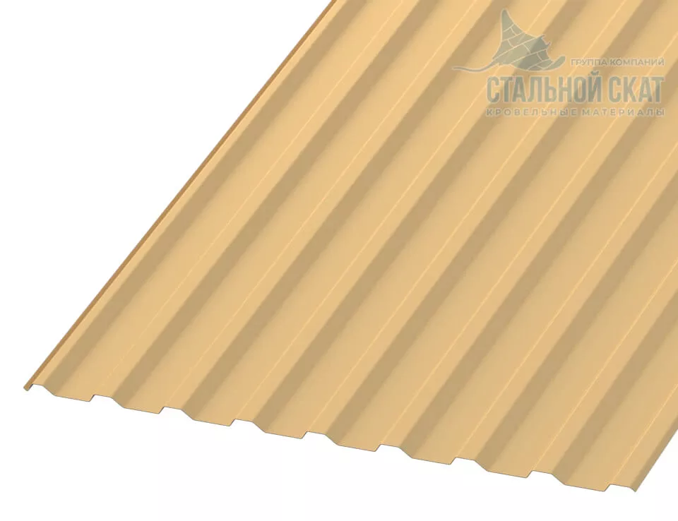 Фото: Профнастил МП20 х 1100 - R NormanMP (ПЭ-01-1015-0.5) в Серпухове
