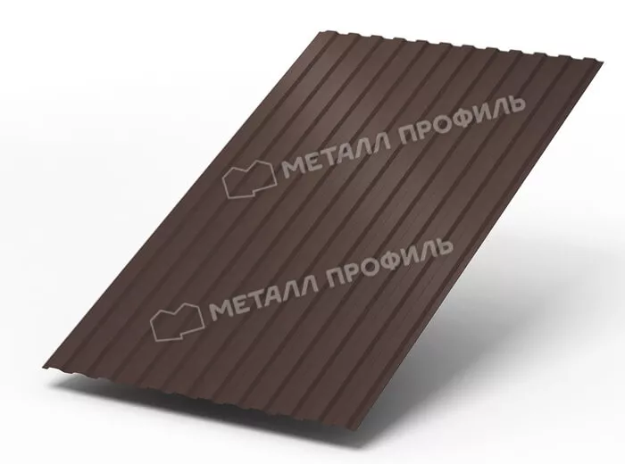 Фото: Профнастил МП10 х 1100 - B (ПЭ-01-8017Color-0.4±0.08мм) в Серпухове