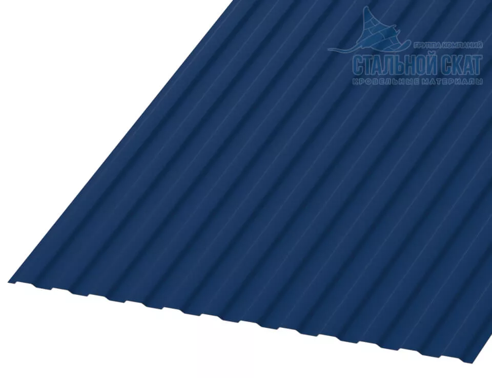 Фото: Профнастил МП10 х 1100 - A (PURMAN-20-5005-0.5) в Серпухове