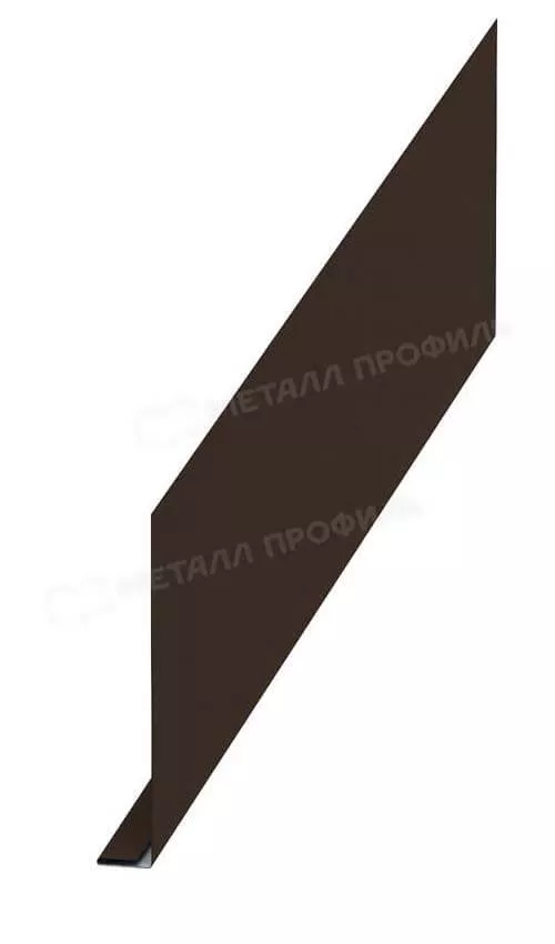 Фото: Планка карнизного свеса 250х50х3000 (PURMAN-20-8017-0.5) в Серпухове