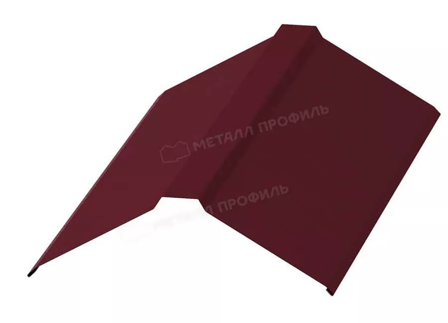 Планка конька плоского 120х120х2000 (ПЭ-01-3005-0.45) в Серпухове