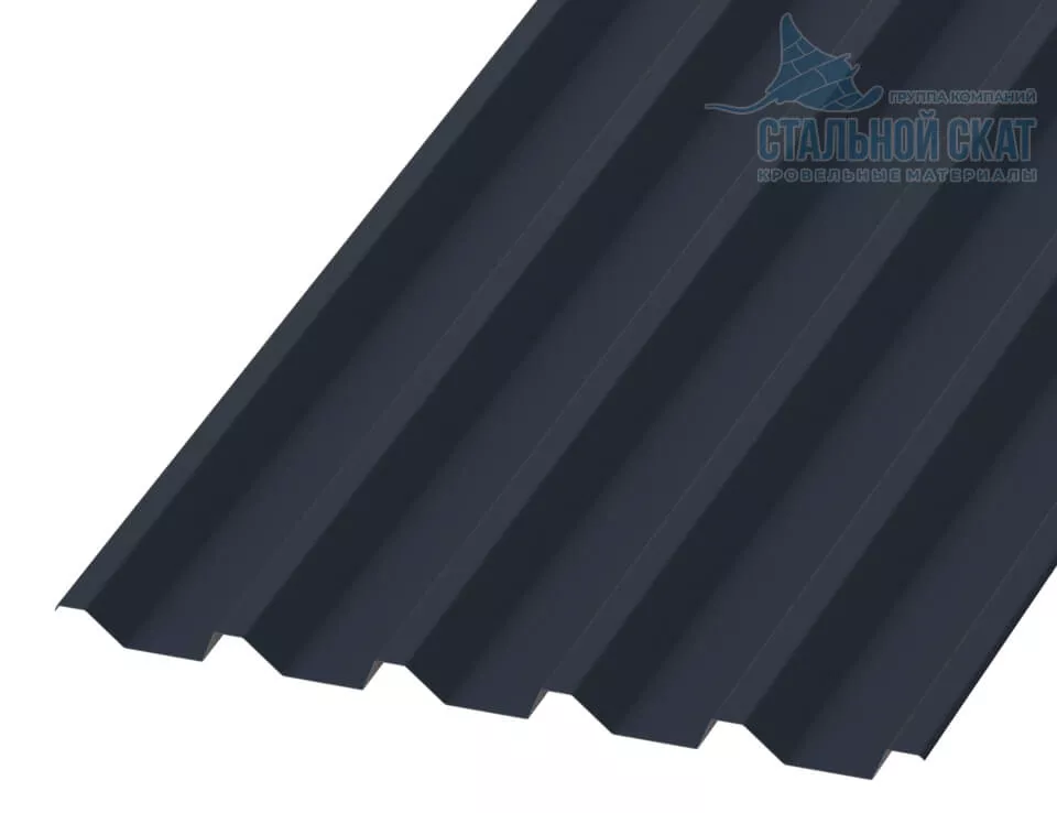 Фото: Профнастил С44 х 1000 - B (PureTech_Mat-20-7024-0.5) в Серпухове