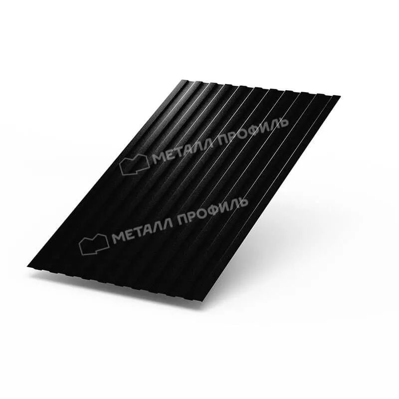 Фото: Профнастил С8 х 1150 - B (PURMAN-20-9005-0.5) в Серпухове