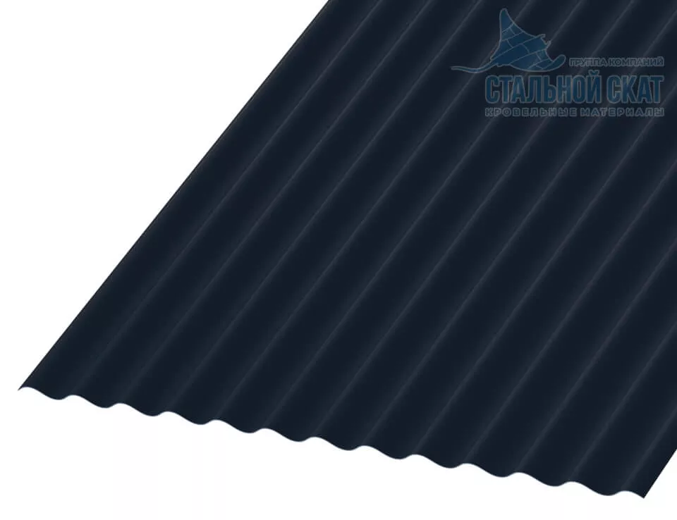 Фото: Профнастил МП18 х 1100 - A (VALORI-20-DarkGrey-0.5) в Серпухове