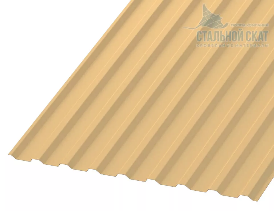 Фото: Профнастил МП20 х 1100 - B NormanMP (ПЭ-01-1015-0.5) в Серпухове