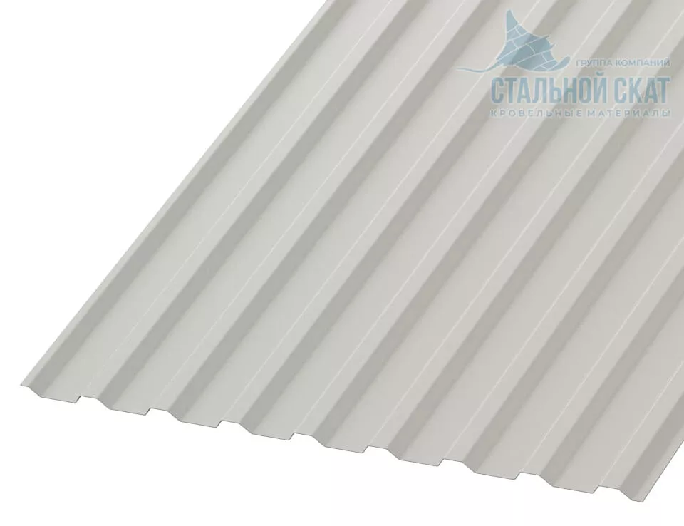 Фото: Профнастил МП20 х 1100 - B NormanMP (ПЭ-01-9002-0.5) в Серпухове