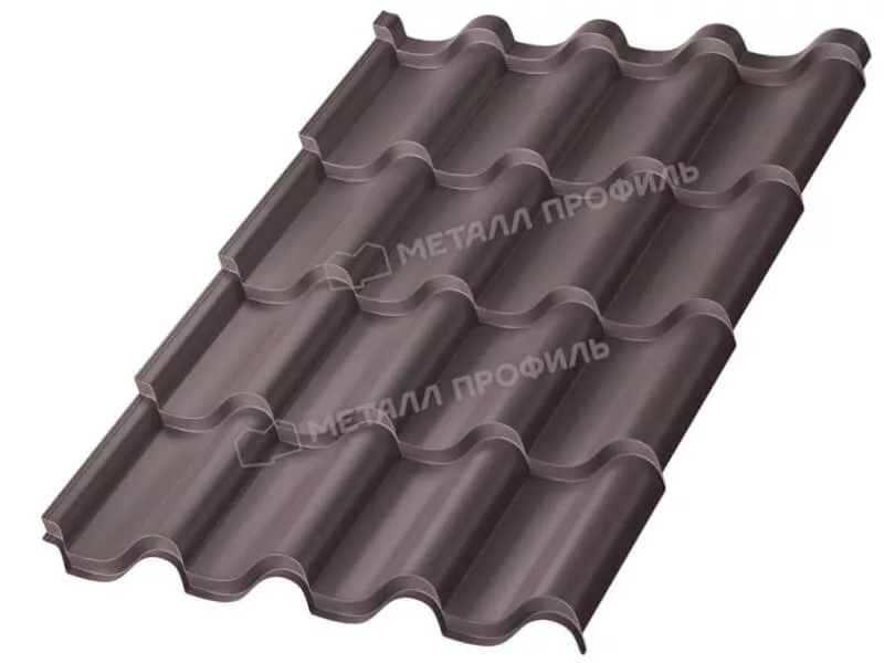 Металлочерепица МП Монтерроса-X (VALORI-20-OxiBeige-0.5) в Серпухове