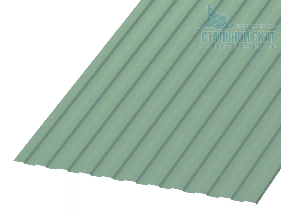 Фото: Профнастил С8 х 1150 - A (PURMAN-20-Tourmalin-0.5) в Серпухове