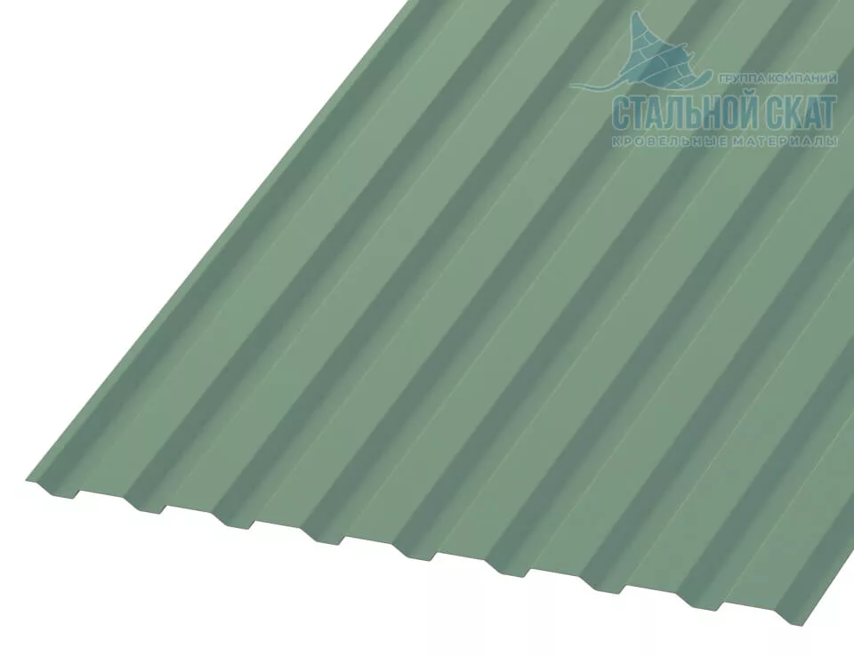 Фото: Профнастил МП20 х 1100 - A (PURMAN-20-Tourmalin-0.5) в Серпухове