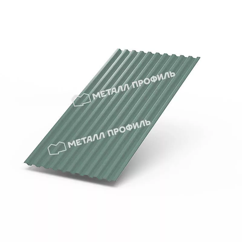 Фото: Профнастил С21 х 1000 - A (PURMAN-20-Tourmalin-0.5) в Серпухове