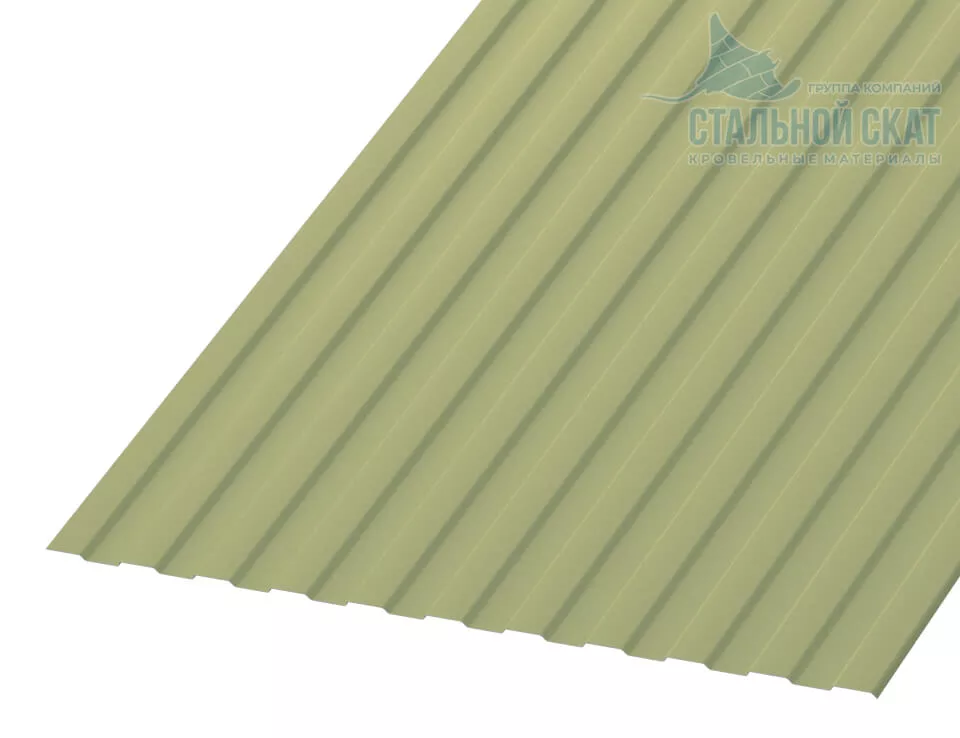 Фото: Профнастил С8 х 1150 NormanMP - A (ПЭ-01-6019-0.5) в Серпухове