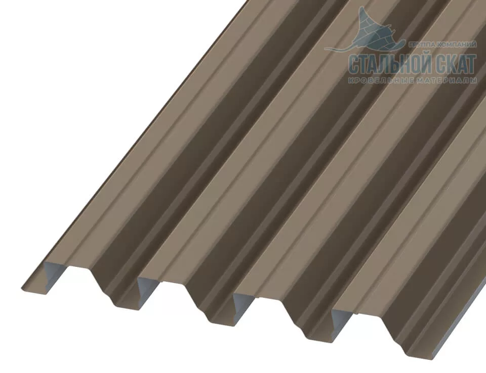 Профнастил Н75 х 750 - B (ПЭ-01-1035-0.7) в Серпухове