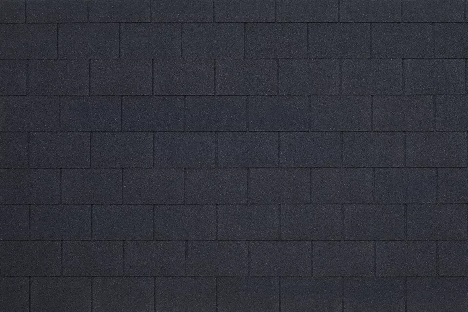 Черепица гибкая Tegola Capri nero 060 (черный) в Серпухове