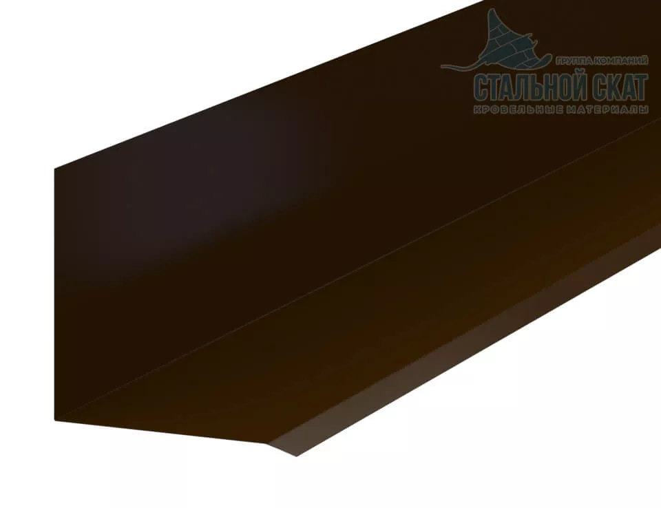 Планка примыкания верхняя к стене FASTCLICK 150х135х2000 (PURETAN-20-8017-0.5) в Серпухове