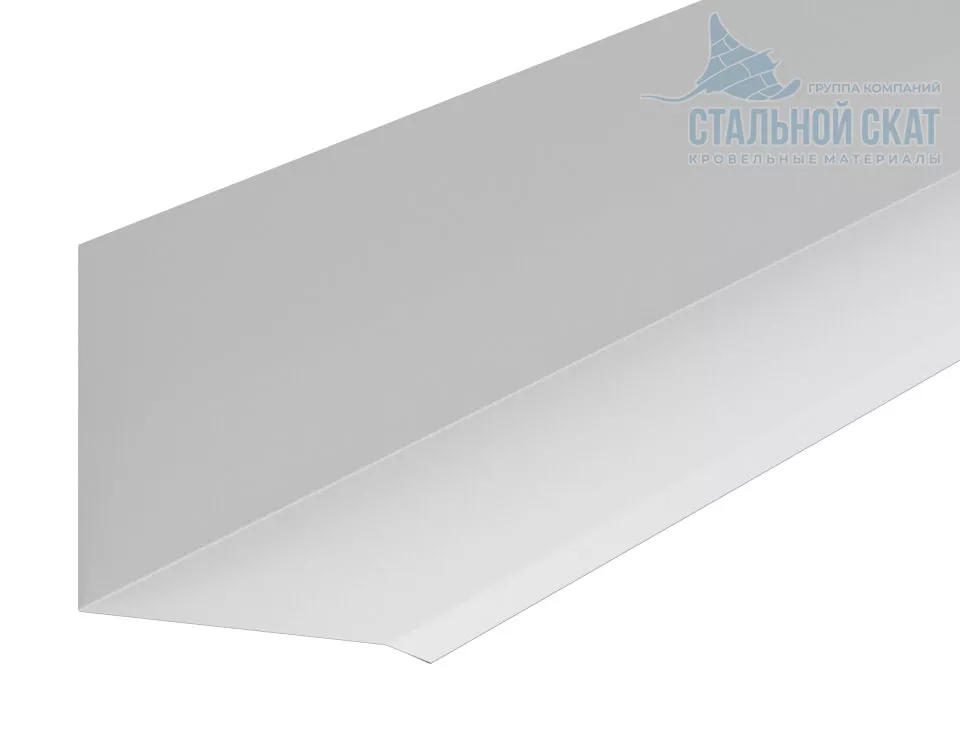 Планка примыкания верхняя к стене FASTCLICK 150х135х2000 (PURMAN-20-9010-0.5) в Серпухове