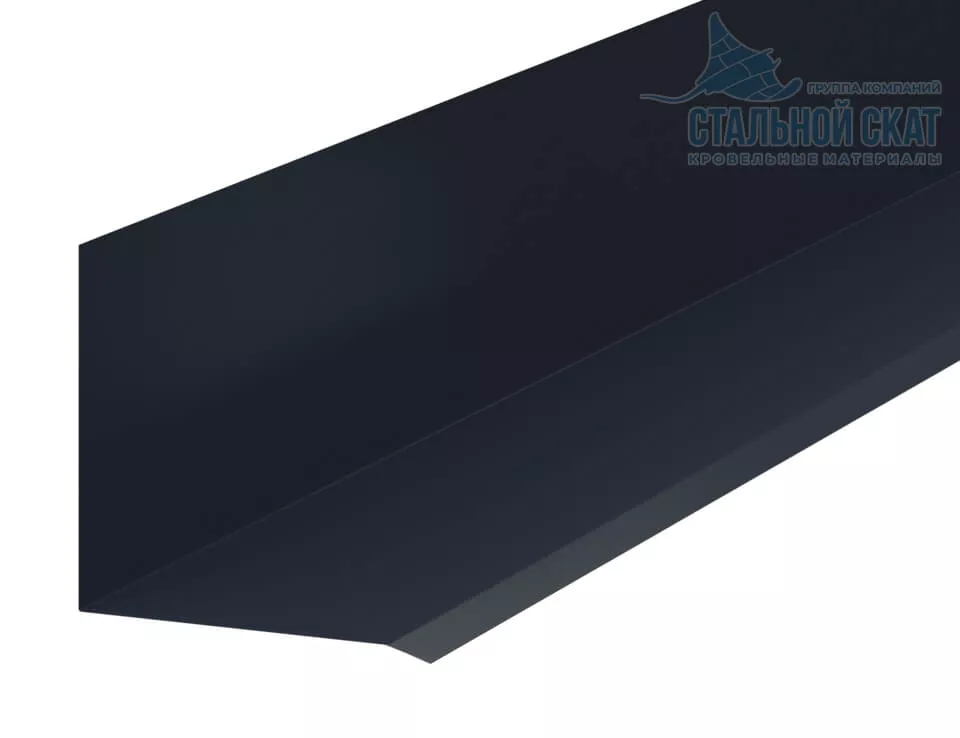 Планка примыкания верхняя к стене FASTCLICK 150х135х2000 (VALORI-20-Grey-0.5) в Серпухове