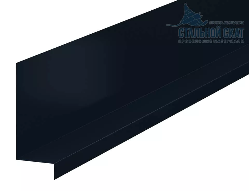 Планка примыкания боковая FASTCLICK 150х65х2000 (VALORI-20-DarkGrey-0.5) в Серпухове