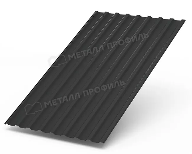 Фото: Профнастил МП20 х 1100 - B (VikingMP E-20-7016-0.5) в Серпухове