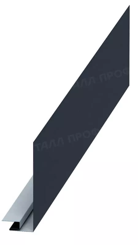 Планка карнизного свеса сложная 250х50х2000 (VikingMP E-20-7016-0.5) в Серпухове
