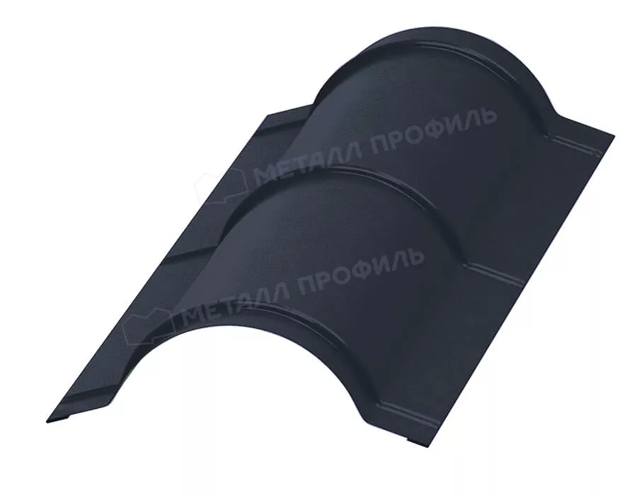 Фото: Планка конька круглого R110х2000 (VikingMP E-20-7016-0.5) в Серпухове