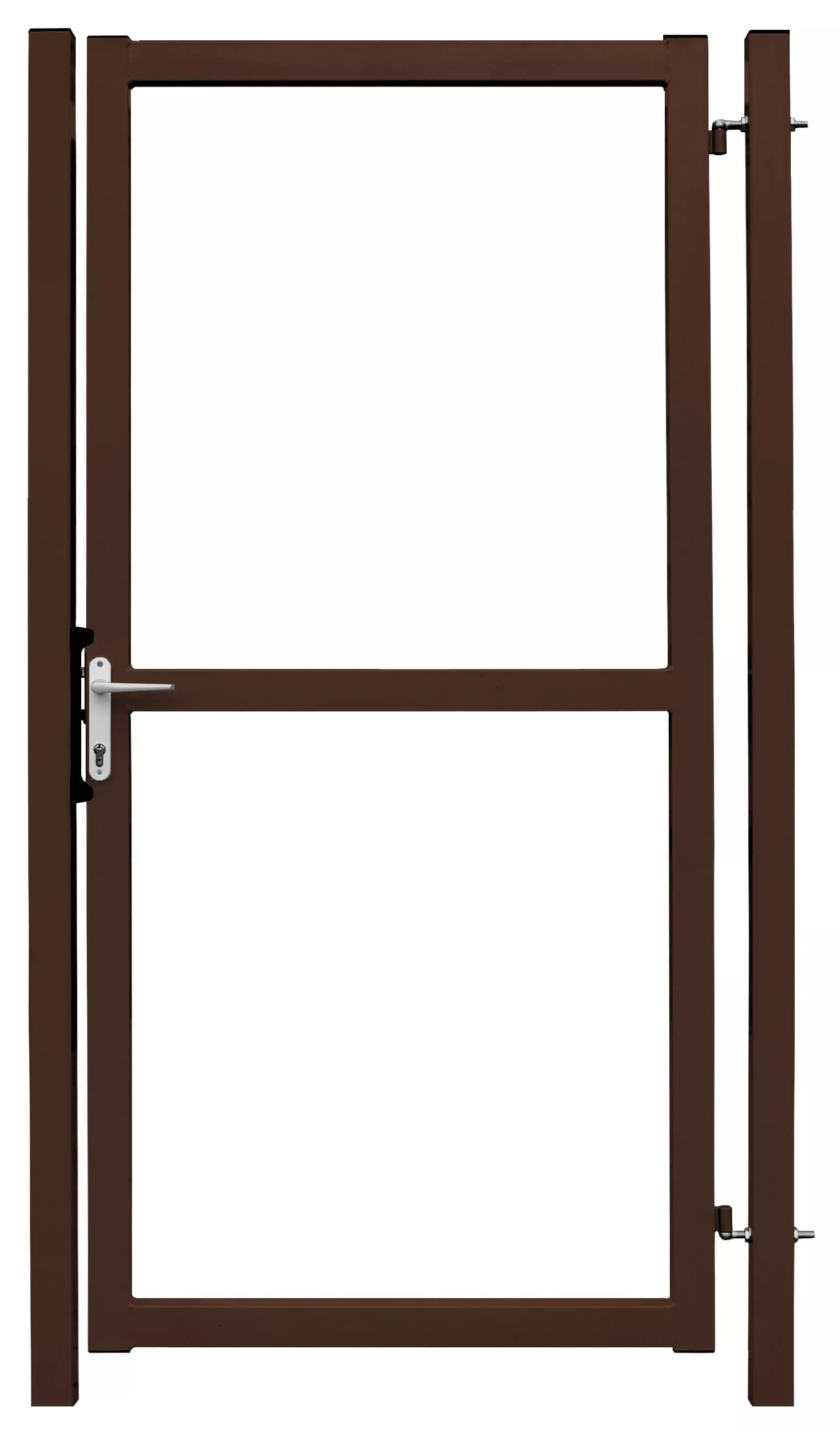 Фото: Калитка Colority Zinc Lock 2,0х1 RAL 8017 в Серпухове