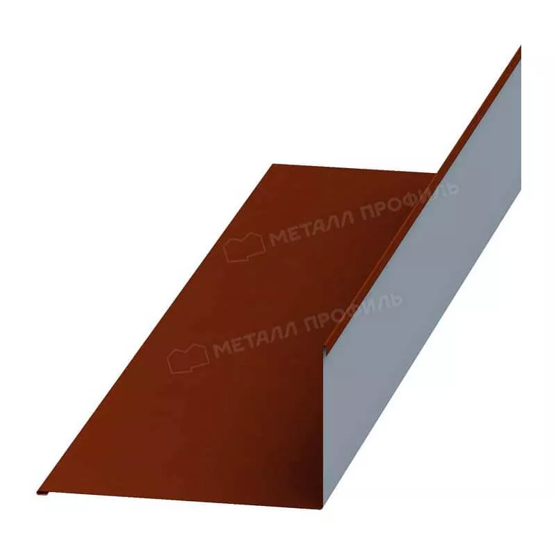 Планка примыкания верхняя 250х147х2000 (AGNETA-03-CopperCopper-0.5) в Серпухове