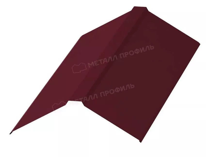 Планка конька плоского 190х190х2000 (ПЭ-01-3005-0.45) в Серпухове