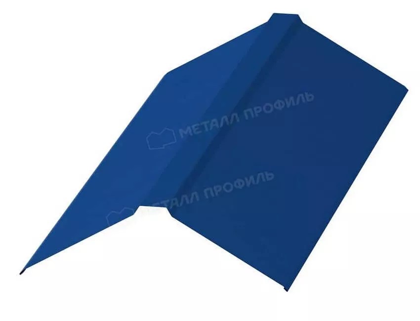 Планка конька плоского 190х190х2000 (ПЭ-01-5005-0.45) в Серпухове