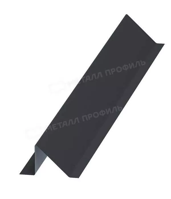 Планка снегозадержателя 95х65х2000 (VikingMP E-20-7024-0.5) в Серпухове