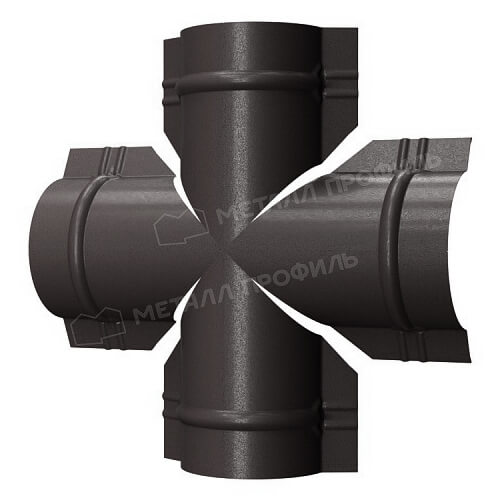 Четверник для круглого конька R110 (VikingMP E-20-RR32-0.5)