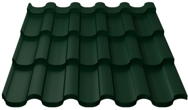 Металлочерепица МП Монтекристо-X NormanMP (ПЭ-01-6005-0.5)