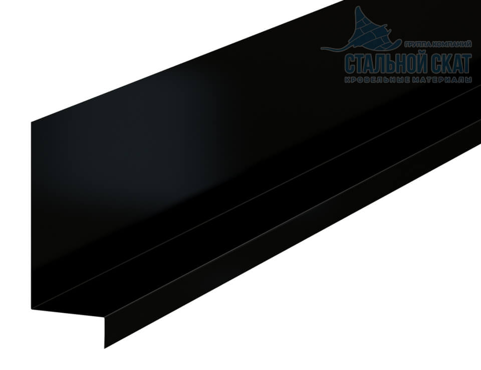 Планка примыкания боковая FASTCLICK 150х65х2000 (PURMAN-20-9005-0.5)