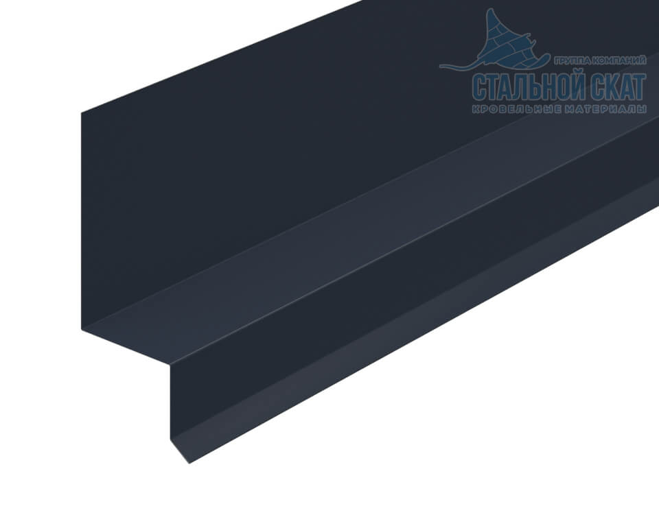 Планка отлива верхнего FASTCLICK 35х25х3000 (VikingMP-01-7024-0.45)