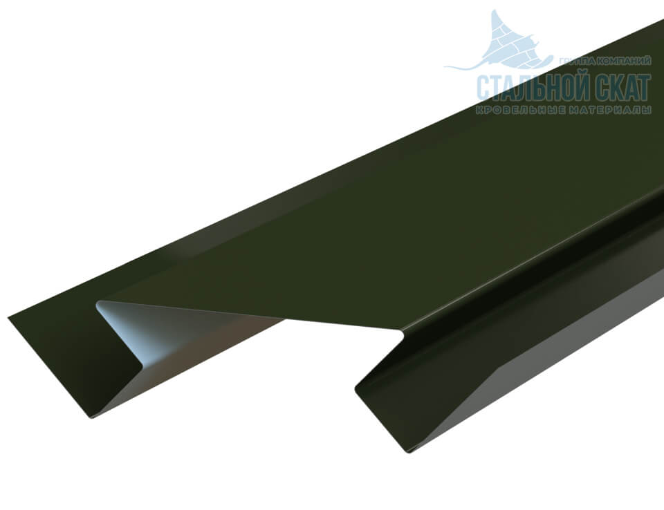 Планка угла внутреннего сложного 75х3000 (VikingMP E-20-6007-0.5)