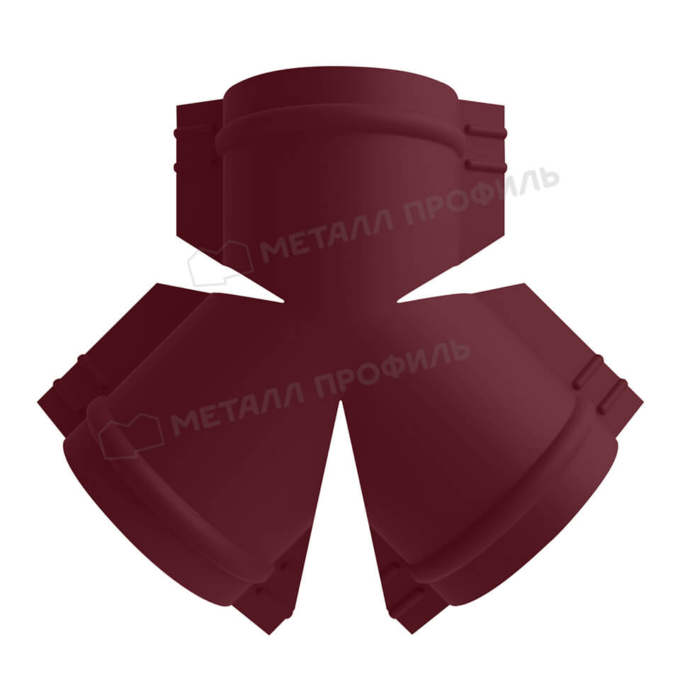 Y-образный тройник для круглого конька R110 (PURMAN-20-3005-0.5)