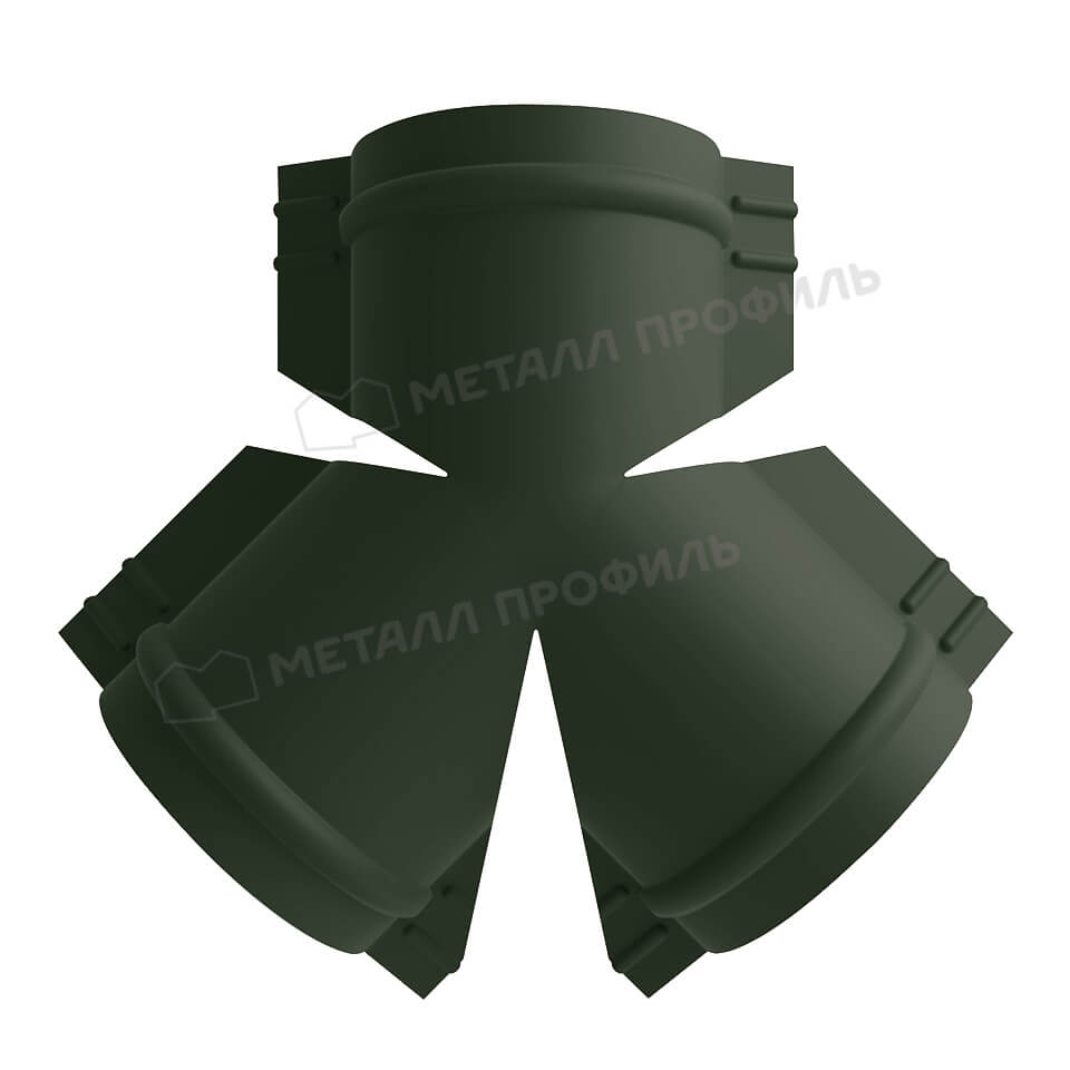 Y-образный тройник для круглого конька R110 (VikingMP E-20-6007-0.5)