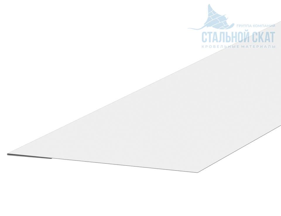 Планка завершающая 65х3000 (ПЭ-01-9010-0.45)